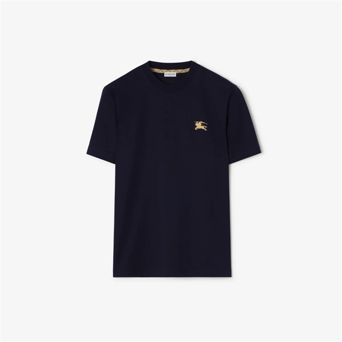 burberry ekd embroidery cotton t-shirt